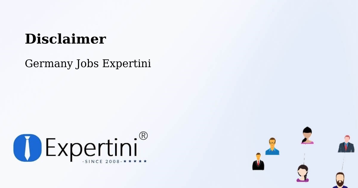 Disclaimer – Gochsheim - Germany Jobs Expertini